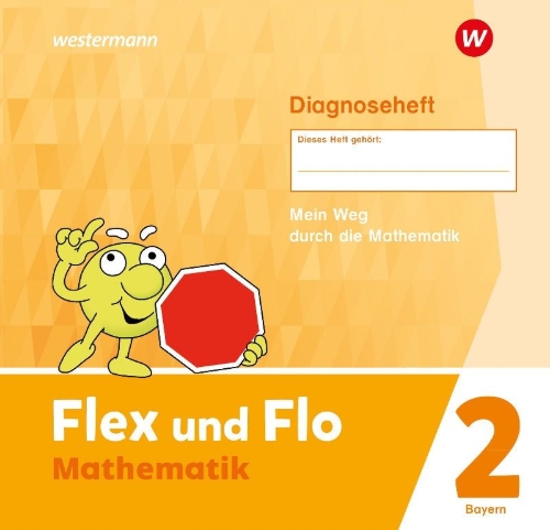 Buchcover und Innenansicht für das Buch: Flex und Flo 2. Diagnoseheft. Für Bayern