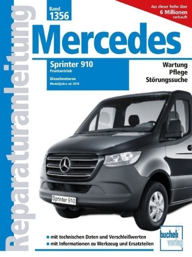 Buchcover und Innenansicht für das Buch: Mercedes-Benz Sprinter 910