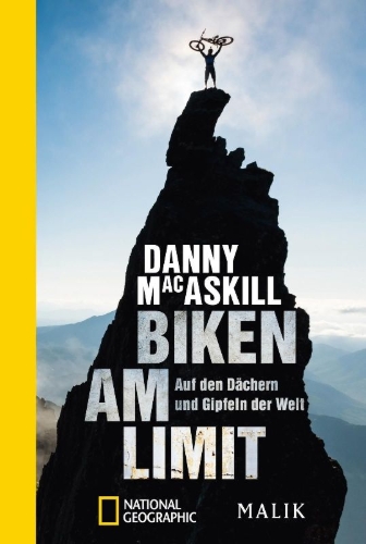 Buchcover und Innenansicht für das Buch: At The Edge. Riding for My Life