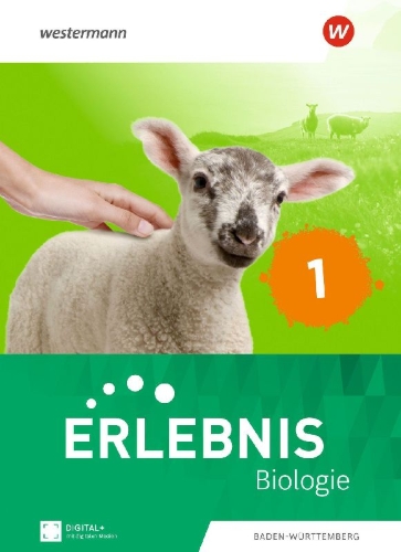 Buchcover und Innenansicht für das Buch: Erlebnis Biologie - Schulbuch 1 für Baden-Württemberg