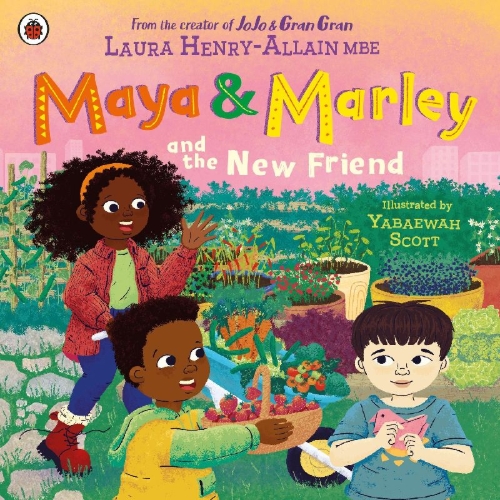 Buchcover und Innenansicht für das Buch: Maya & Marley and the New Friend