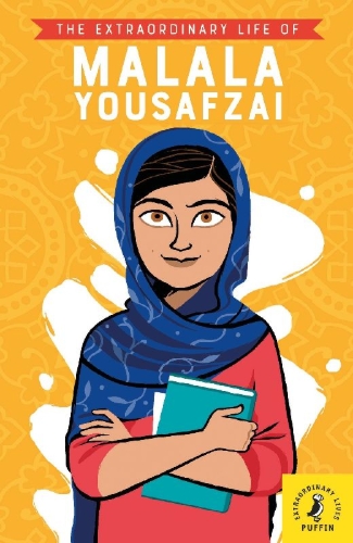 Buchcover und Innenansicht für das Buch: The Extraordinary Life of Malala Yousafzai