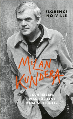 Buchcover und Innenansicht für das Buch: Milan Kundera. Écrire, quelle drôle d'idée!