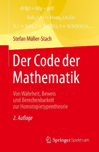 Buchcover und Innenansicht für das Buch: Der Code der Mathematik