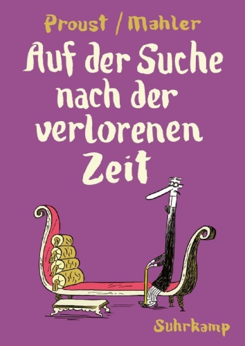 Buchcover und Innenansicht für das Buch: Auf der Suche nach der verlorenen Zeit