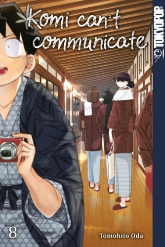 Buchcover und Innenansicht für das Buch: Komi can't communicate 08
