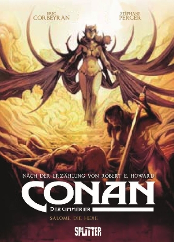 Buchcover und Innenansicht für das Buch: Conan der Cimmerier: Salome die Hexe
