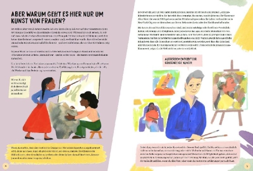 Buchcover und Innenansicht für das Buch: Story of Art Without Men