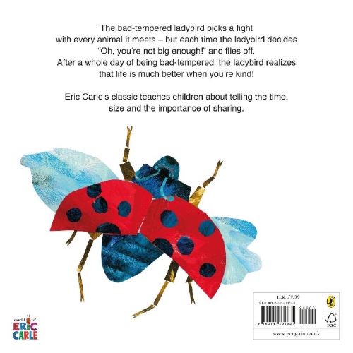 Buchcover und Innenansicht für das Buch: The Bad-Tempered Ladybird