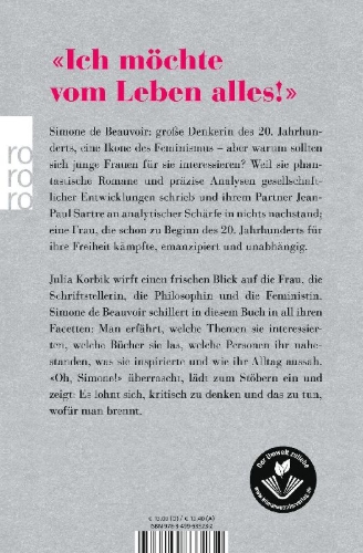 Buchcover und Innenansicht für das Buch: Oh, Simone!