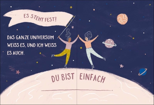 Buchcover und Innenansicht für das Buch: Why You're 100% Wonderful: A Friendship Fill-in Book