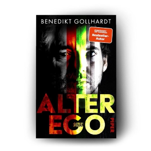 Buchcover und Innenansicht für das Buch: Alter Ego