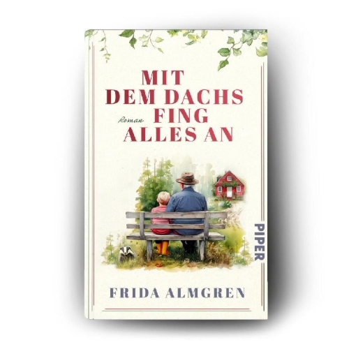 Buchcover und Innenansicht für das Buch: Mit dem Dachs fing alles an
