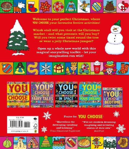 Buchcover und Innenansicht für das Buch: You Choose Christmas