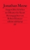 Buchcover und Innenansicht für das Buch: Ausgewählte Schriften zur Diktatur der Kunst