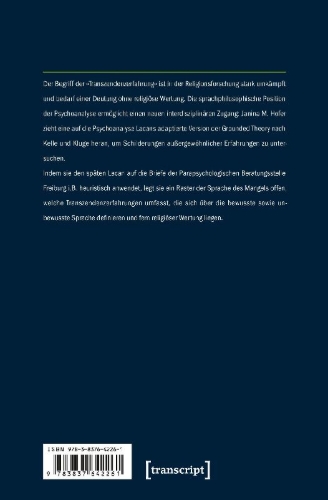 Buchcover und Innenansicht für das Buch: Sprache der Transzendenzerfahrungen