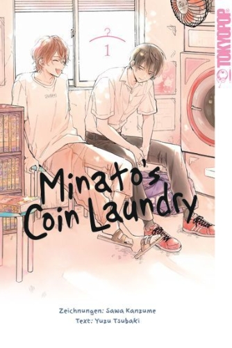 Buchcover und Innenansicht für das Buch: Minato's Coin Laundry 01