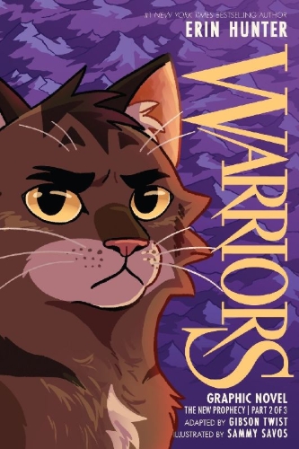 Buchcover und Innenansicht für das Buch: Warriors Graphic Novel: The New Prophecy, Part Two of Three