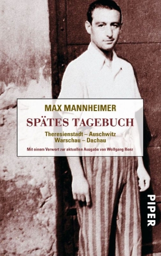 Buchcover und Innenansicht für das Buch: Spätes Tagebuch