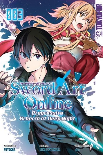 Buchcover und Innenansicht für das Buch: Sword Art Online - Progressive - Scherzo of Deep Night 03