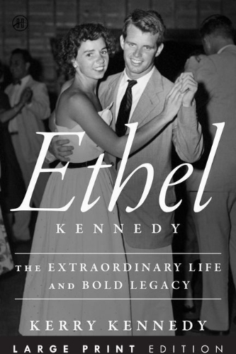 Buchcover und Innenansicht für das Buch: Ethel Kennedy LP