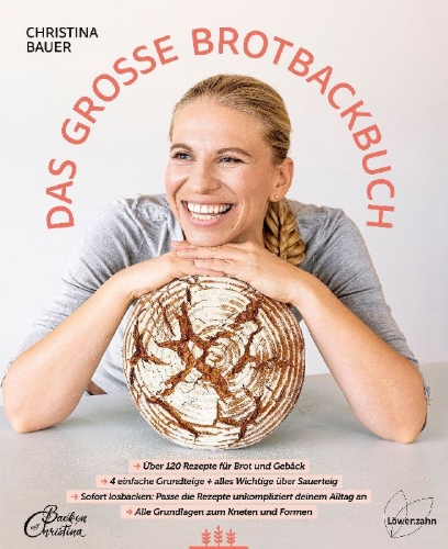 Buchcover und Innenansicht für das Buch: Das große Brotbackbuch