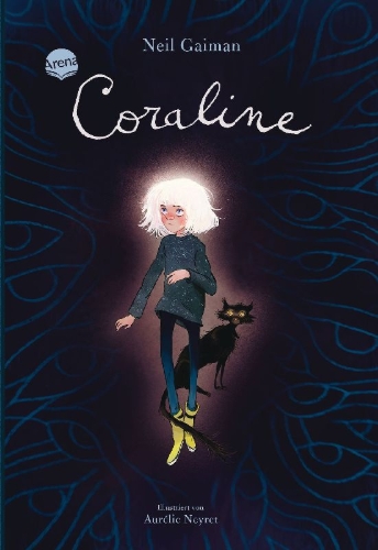Buchcover und Innenansicht für das Buch: Coraline