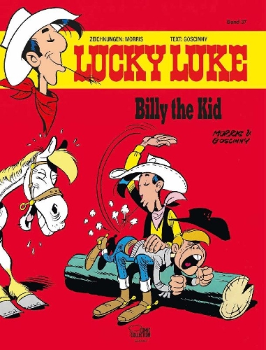 Buchcover und Innenansicht für das Buch: Lucky Luke 37 - Billy The Kid