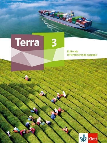 Buchcover und Innenansicht für das Buch: Terra Erdkunde 3. Differenzierende Ausgabe Nordrhein-Westfalen und Thüringen