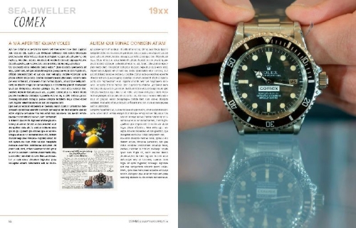 Buchcover und Innenansicht für das Buch: 100 Iconic Rolex