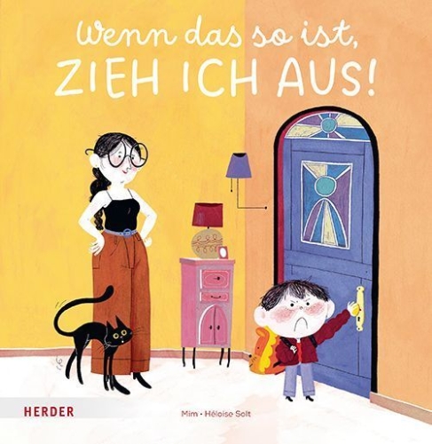 Buchcover und Innenansicht für das Buch: Puisque c'est comme ca, je m'en vaie