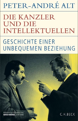 Buchcover und Innenansicht für das Buch: Die Kanzler und die Intellektuellen