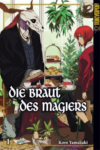 Buchcover und Innenansicht für das Buch: Die Braut des Magiers 01