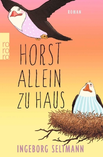 Buchcover und Innenansicht für das Buch: Horst allein zu Haus