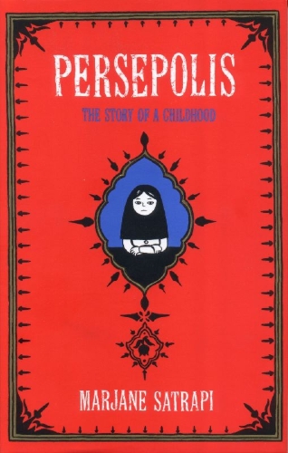 Buchcover und Innenansicht für das Buch: Persepolis