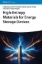 Buchcover und Innenansicht für das Buch: High-Entropy Materials for Energy Storage Devices