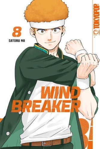 Buchcover und Innenansicht für das Buch: Wind Breaker 08