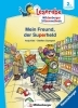 Buchcover und Innenansicht für das Buch: Leserabe mit Mildenberger Silbenmethode - Mein Freund, der Superheld