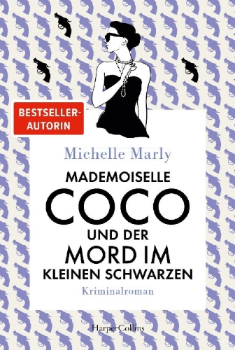 Buchcover und Innenansicht für das Buch: Mademoiselle Coco und der Mord im Kleinen Schwarzen