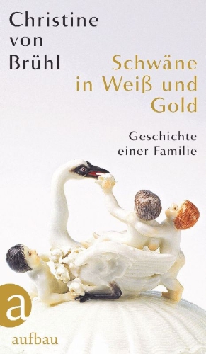 Buchcover und Innenansicht für das Buch: Schwäne in Weiß und Gold