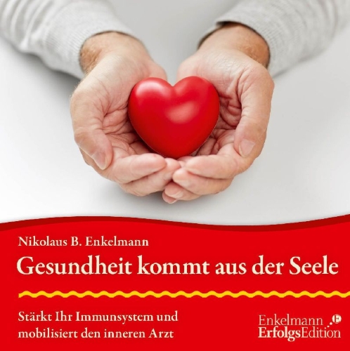 Buchcover und Innenansicht für das Buch: Gesundheit kommt aus der Seele