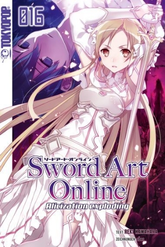 Buchcover und Innenansicht für das Buch: Sword Art Online - Novel 16