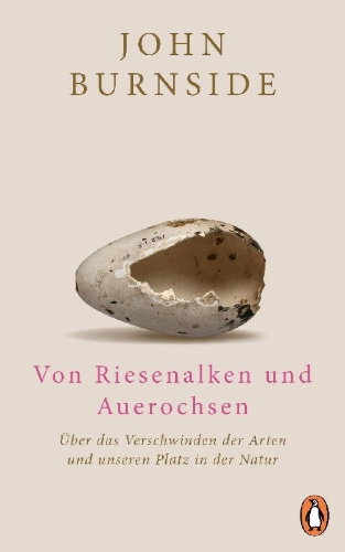 Buchcover und Innenansicht für das Buch: Aurochs and Auks. Essays on mortality and extinction