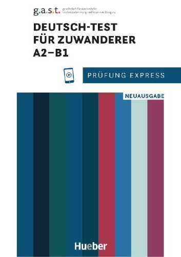 Buchcover und Innenansicht für das Buch: Prüfung Express - Deutsch-Test für Zuwanderer A2-B1