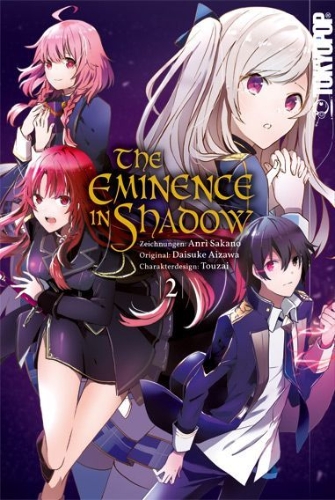Buchcover und Innenansicht für das Buch: The Eminence in Shadow 02