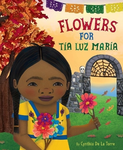 Buchcover und Innenansicht für das Buch: Flowers for Tía Luz María