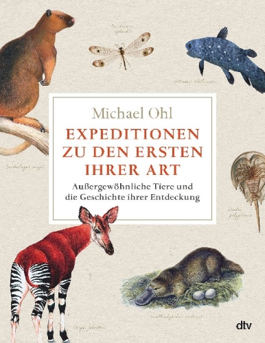 Buchcover und Innenansicht für das Buch: Expeditionen zu den Ersten ihrer Art