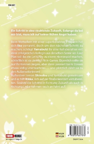 Buchcover und Innenansicht für das Buch: Midnight Heart Tune: Das Mädchen hinter der Stimme 04