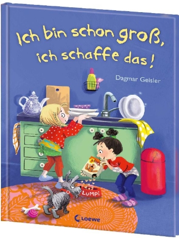 Buchcover und Innenansicht für das Buch: Ich bin schon groß, ich schaffe das!