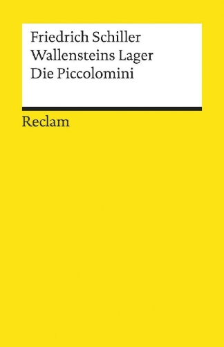 Buchcover und Innenansicht für das Buch: Wallensteins Lager. Die Piccolomini